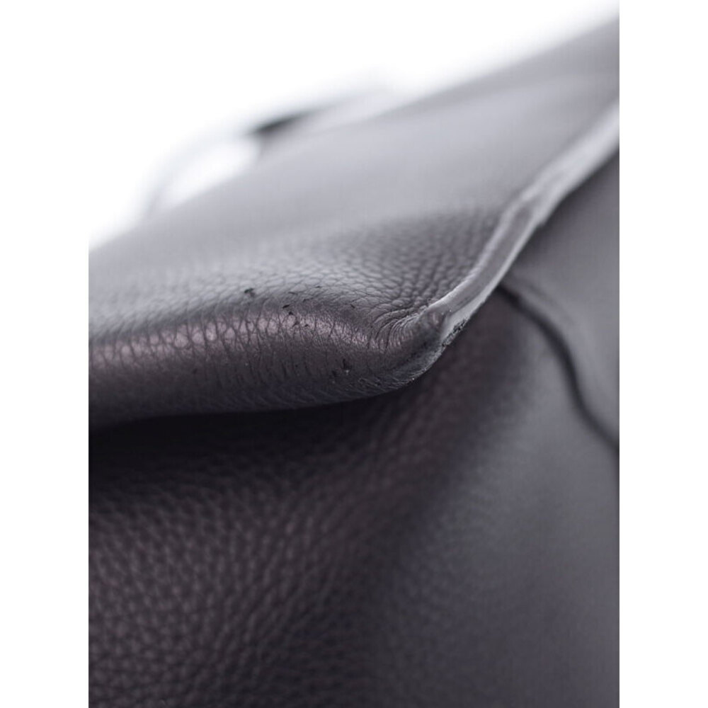 Celine Shoulder Tote Trifold Bag Leather Grained - Picture 5 of 9